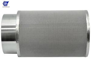 China Stainless steel 316L hydraulic oil folding screen sintered cartridge filter element wholesale