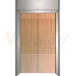 1219mmx2438mm Mirror Gold Stainless Steel Sheet Etched Finished Rose Gold