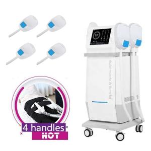 China Four Handles Ems Body Slimming Machine Fat Burner Commercial wholesale