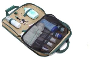 China Portable Promotional Toiletry Bag , Water Resistant Hanging Makeup Bag wholesale