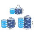 L19cm Polyester Insulated Thermo Foldable Lunch Bag
