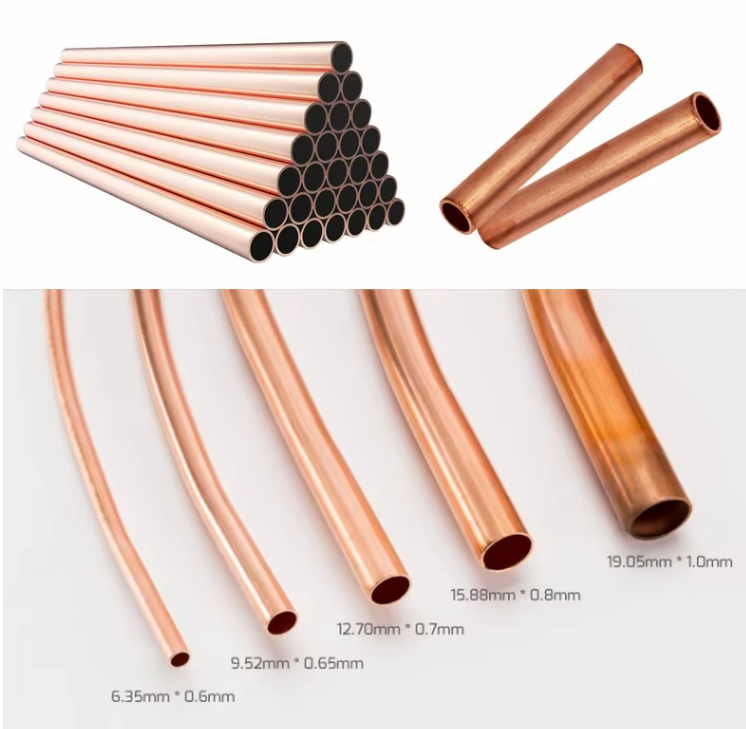 High-Purity 63mm Copper Pipe for Air Conditioners | Customizable & Durable