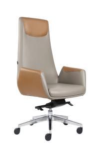 China 24kg Office Leather Revolving Chair High Back TUV Approved wholesale