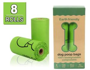 China Dog Pet Poop Bag Biodegradable Eco Cute Pet Waste Bags wholesale