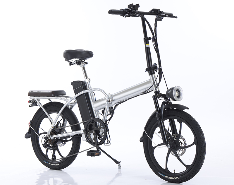 Foldable E-Bike Hub Motors and SHIMANO Gear Kit GOMID Electric Folding Bike 500W 21Ah for Smooth City Commuting