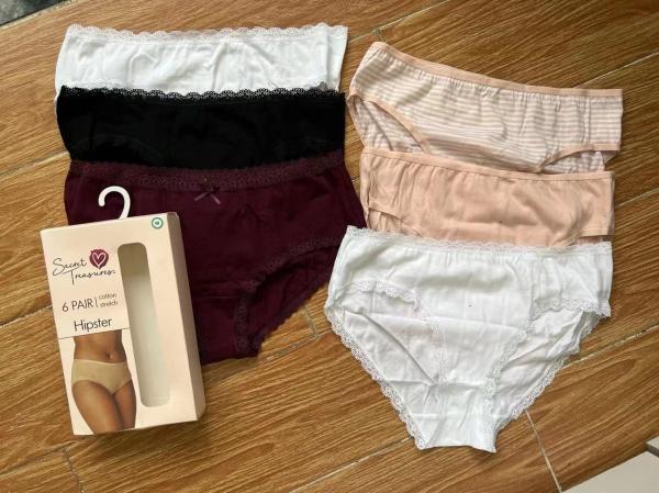Closeouts Breifs Floral Lace Sexy Girls Underwear Stock Crotch Panties Comfort