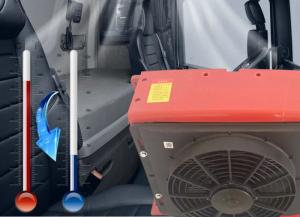 China DC 12V truck sleeper cabin air conditioners use Other Air Conditioning Systems wholesale