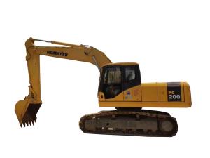 China 20 Ton Komatsu Hydraulic Crawler Excavator 107KW 3800 Hours in Spain Yellow wholesale