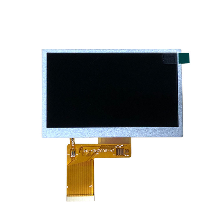 Rohs 24Bit RGB 0.5mm Pin pitch 4.3" TFT LCD Display