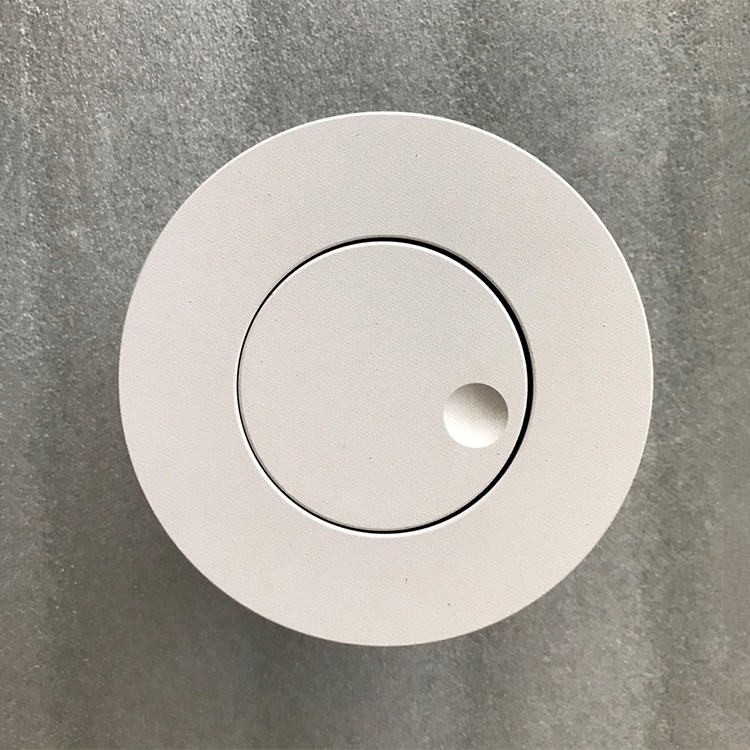 Modern Simple Design Circular Led Wall Light 3W COB Aluminum Recess Mounted Wall Lamp For Home Villa Hotel Sconces Light