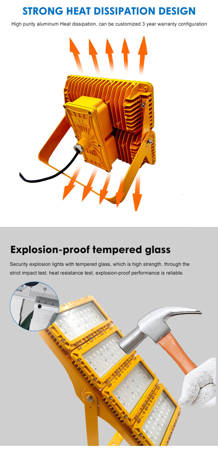Atex Rated Explosion Proof Lighting Fixtures Class 1 Division 1 OEM