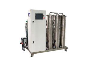 China SS Water Filtration Double Pass RO System 1000L/H For Hospital Hemodialysis Room wholesale