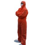 Full Body PPE 60GSM Disposable Protective Clothing with Zipper