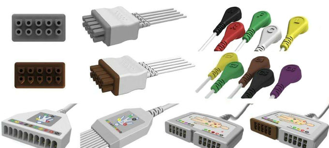 M1971A Philips 5 Lead ECG Cables