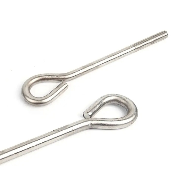 Stainless Steel Anchor Bolt High Strength M36 9 Type Foundation Anchor Bolts Fastener
