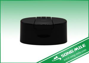 China 28mm PP Black Oval Plastic Cap for Shampoo Bottle wholesale
