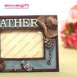 Sport Theme European Square Picture Frame Resin Gift Resin Golf Style Design