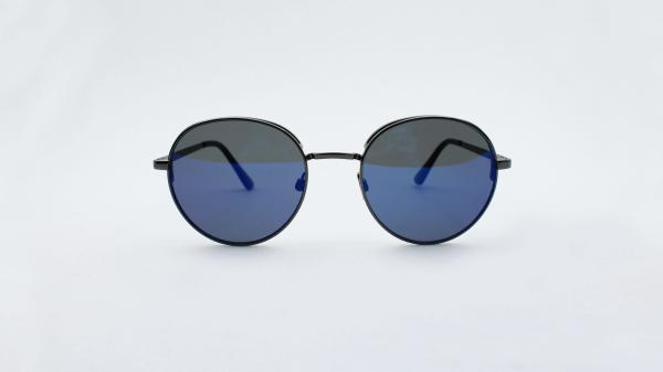 Polarised Vintage Sunglasses Men Women Retro Round metal Sunglasses UV 400