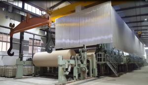 China Electric Tissue Paper Manufacturing Machine , Paper 70-300 G/M² Cotton Paper Making Machine wholesale