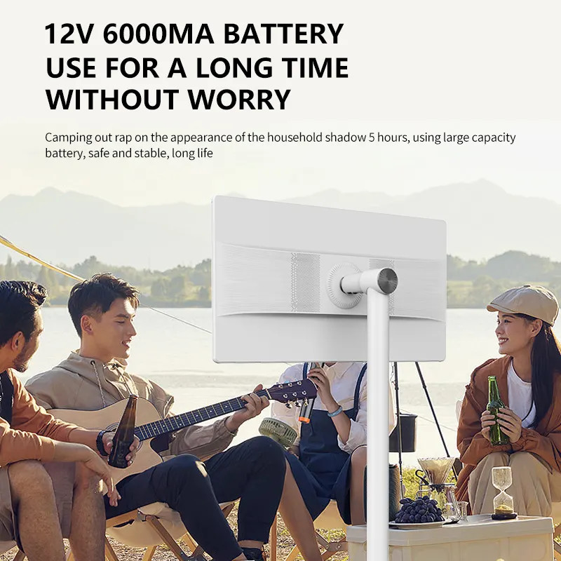 Desktop Live Broadcast Equipment Android 12 Wifi Movable Smart TV Touch Screen Live Streaming Screen