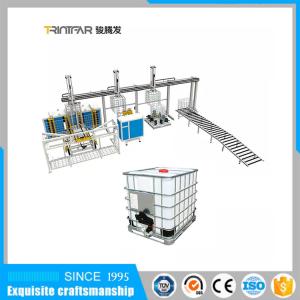 China 1000L IBC Cage Frame Stainless Steel Tubular Automatic Welding Machine Ibc Container Production Line wholesale