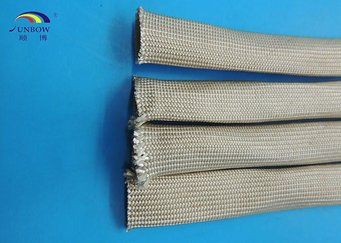 Cable Protection High Temperature Fiberglass Insulation Sleeving / Tubing 0.5mm ~ 30.0mm