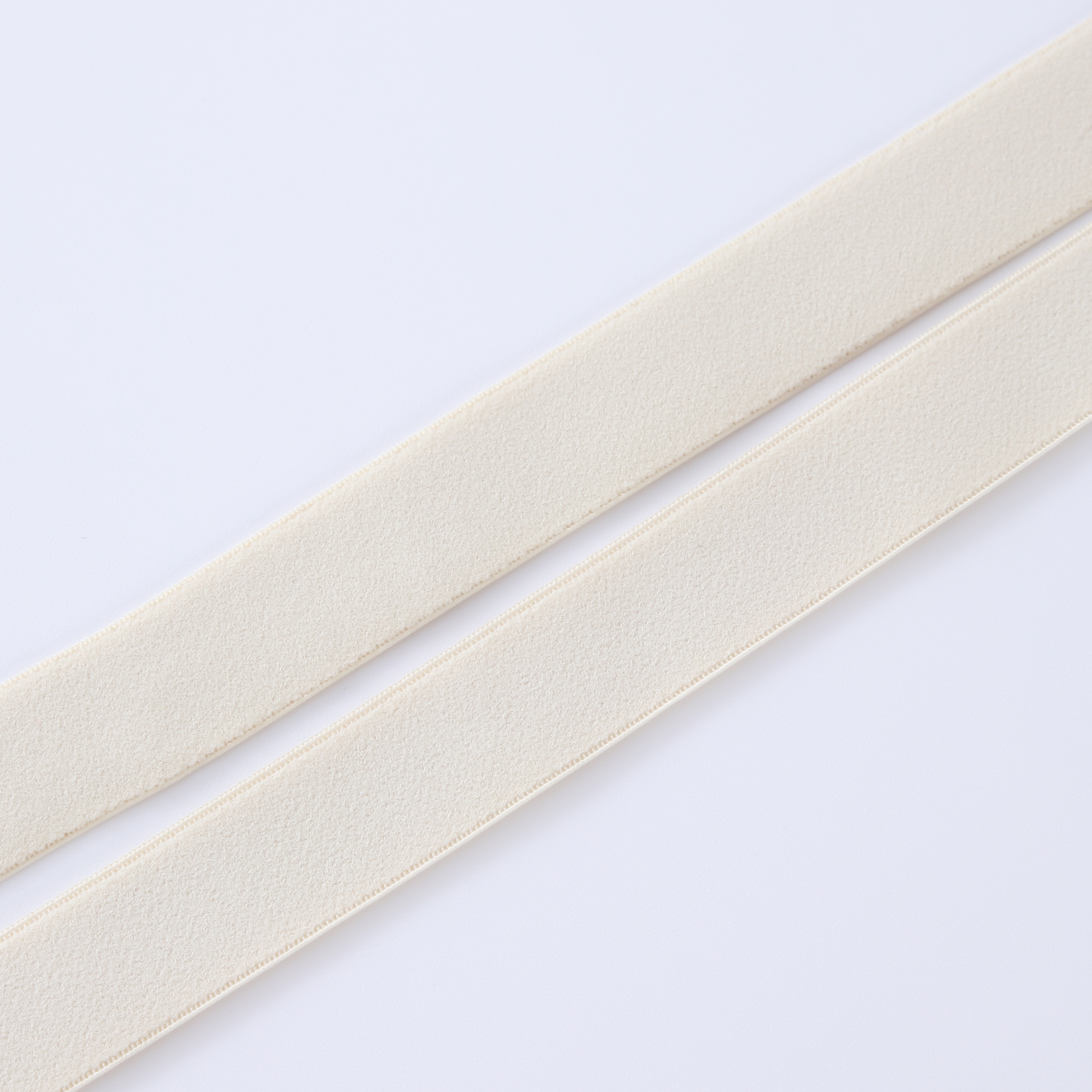 Custom Logo plush nylon elastic Spandex Bra shoulder Band webbing strap tape for Swimwear underwear bra