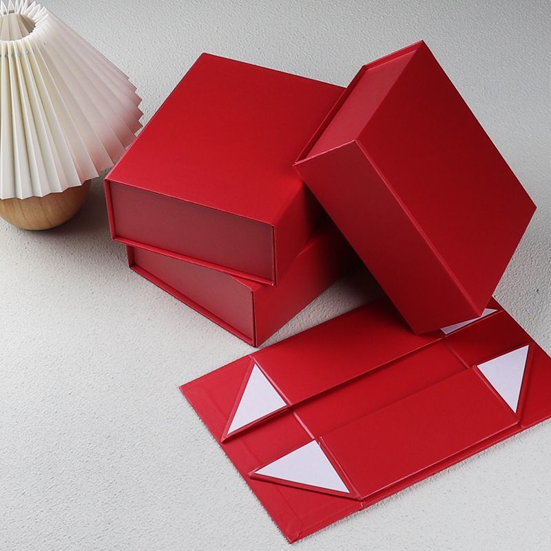 Human Hair Wig Extensions Packaging Carton Box, Christmas Luxury Magnetic Paper Gift Box