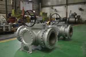 China Three Way Top Entry 600lb T Type Ball Valve wholesale