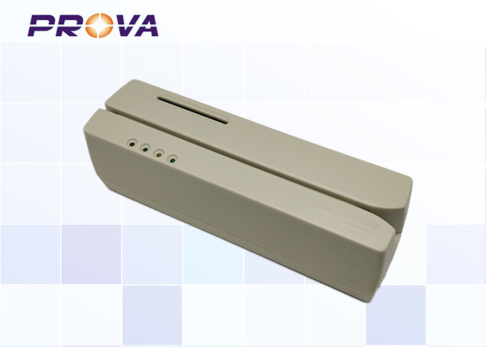 Durable IC Chip Card Reader Writer , 24V/2.5A Magnetic Stripe Card Reader Writer