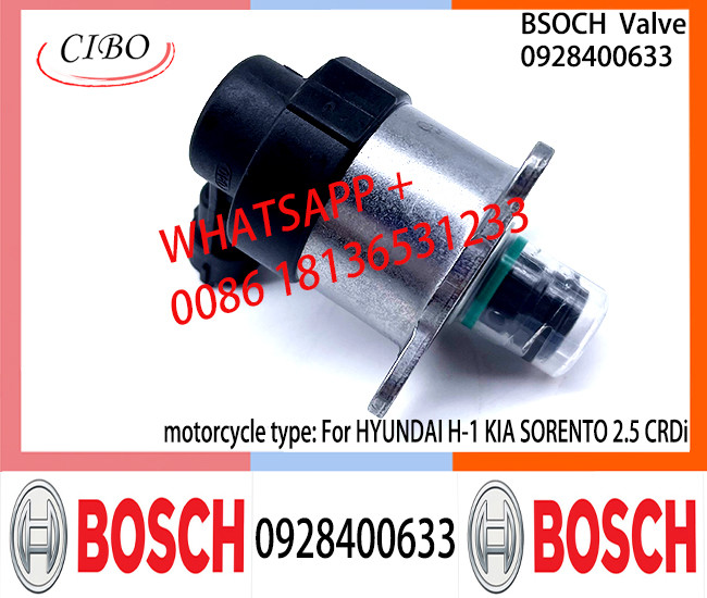 BOSCH DRV Valve 0928400633 Control Valve 0928400633 For HYUNDAI H-1 KIA SORENTO 2.5 CRDi