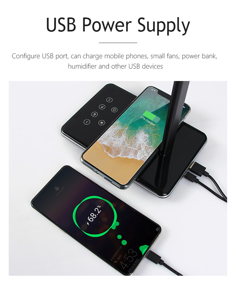 Touch Switch Foldable Precision 5w Qi Wireless Charger
