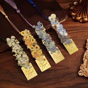 China Kids Custom Metal Bookmarks Personalized Stamping With Quotes wholesale
