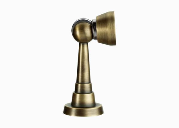 Non Perforated Brass Door Stops Anti Collision Bathroom Door Stopper Gate
