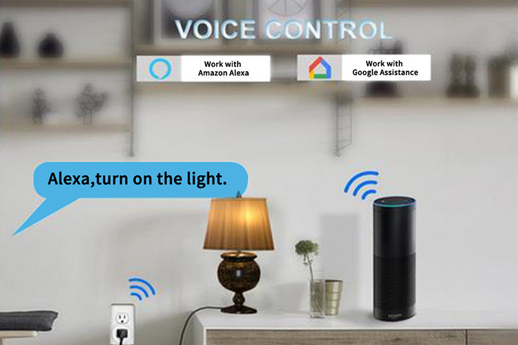 Home Automation Tuya Smart Outlet With Remote Switch CE Certificate