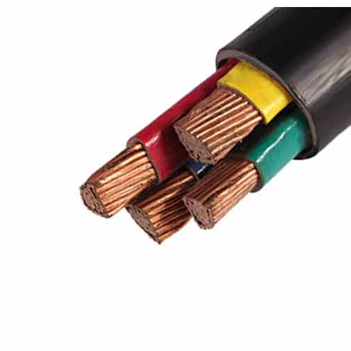 0.6/1kV CU/PVC High Voltage Power Cables 4 Core 25mm PVC Insulated Power Cable