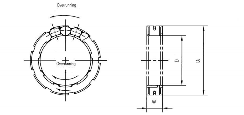 FWD332211CRB Backstop Clutchs CRS CRB FWD332211CRS Freewheel Bearings