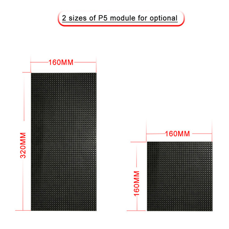 Good Resolution P5 Full Color Indoor Led Display Module