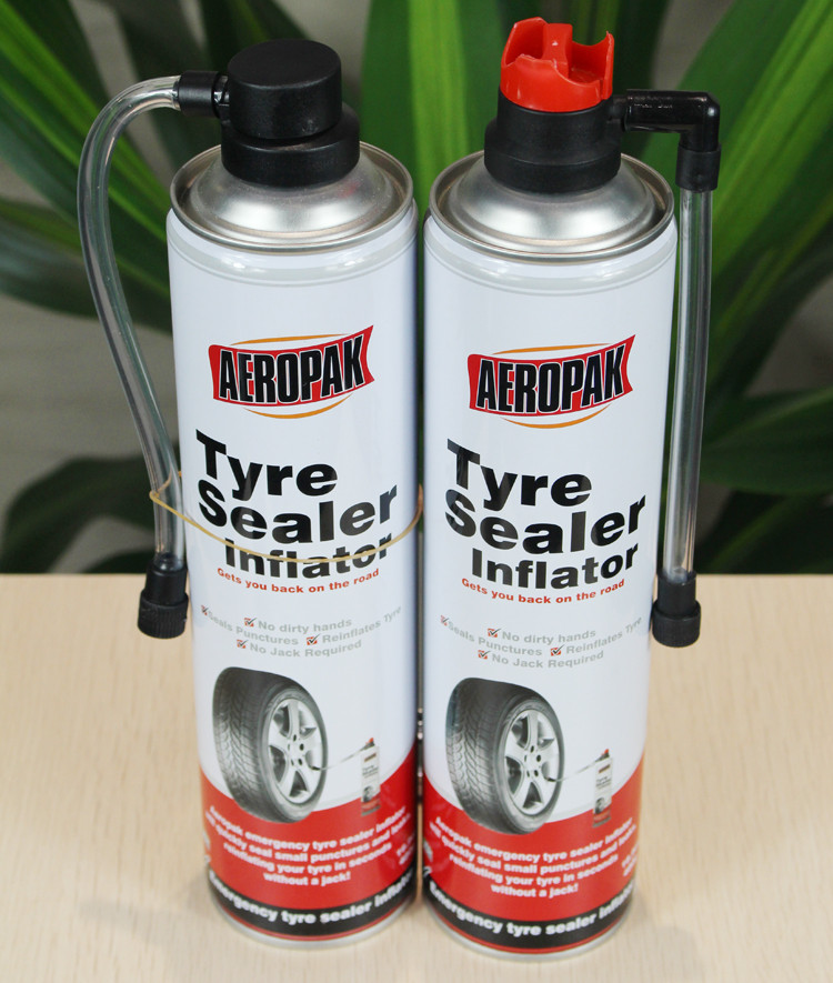 Non Corrosion 300ml Car Tire Sealant / Motorcycle Tyre Sealer And Inflator