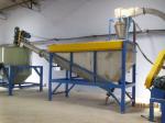 PET Industrial Plastic Washing Machine / Safety Friction Washing Machine