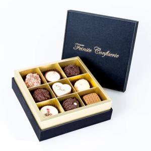 China 4C Chocolate Gift Box Packaging Eco Friendly Cardboard Boxes 128gsm wholesale