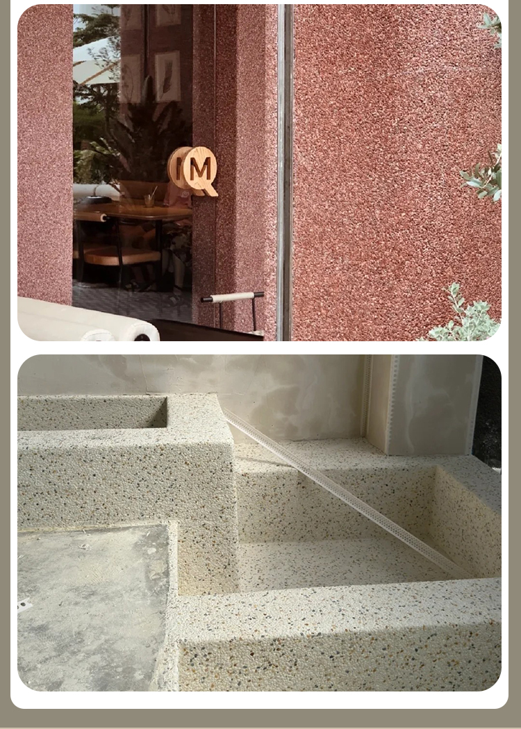 Scratch Resistant Coating Exterior Wall Granite Stone Texture Paint for House CAS No. 79-10-7