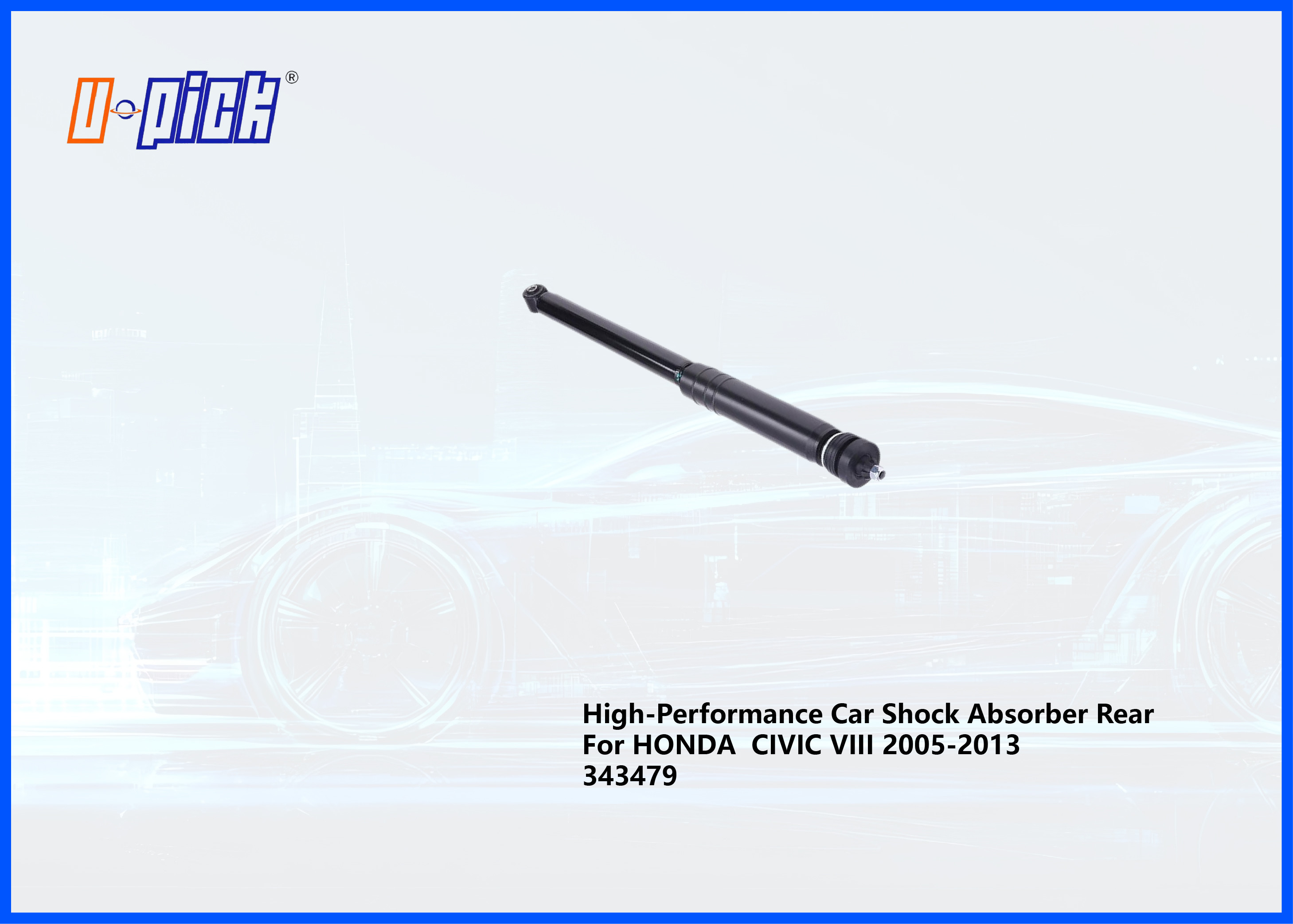 High-Performance Car Shock Absorber Rear For HONDA CIVIC VIII 2005-2013 343479