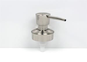 China Mason Jar Lotion Dispenser Pump Top , Clip Lock Stainless Steel Lotion Pump wholesale