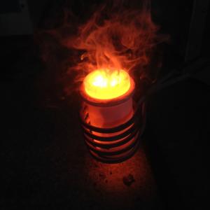 China Energy Saving Electromagnetic Induction Heating Furnance For Melting Platinum wholesale