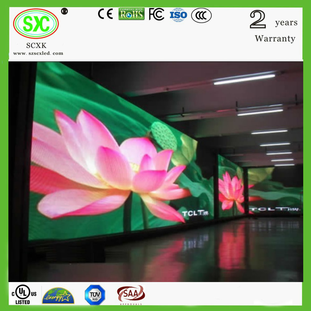 P5.95 Indoor Rental Die-Casting Aluminum HD Outdoor Waterproof Full Color LED Display Module LED Screen