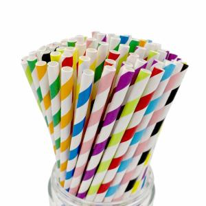 China Organic Natural Waterproof Paper Straws Disposable Use CE Certification wholesale