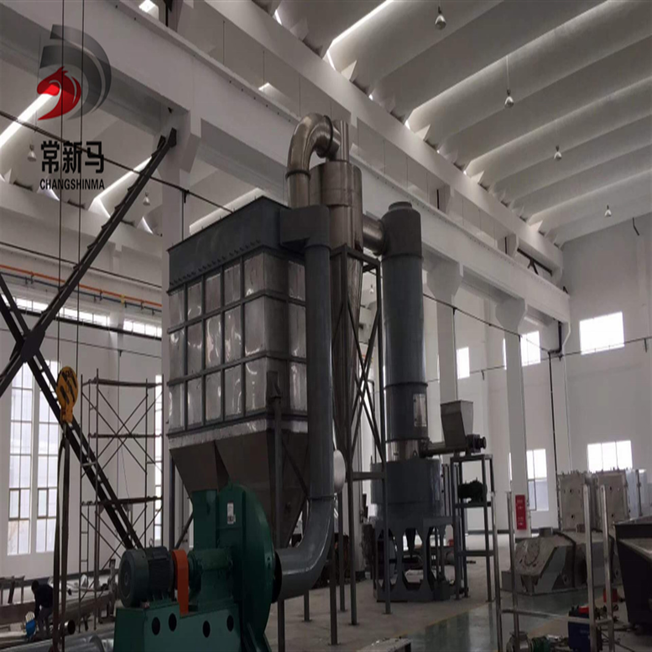 High Speed Spin Flash Dryer 20KG/H 50KG/H Cassava Processing Machine