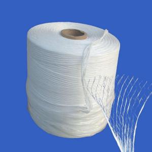 China LSZH Flame Retardant PP Fibrillated Cable Filler Yarn Tex 1000 / Tex 400 / Tex 1200 wholesale
