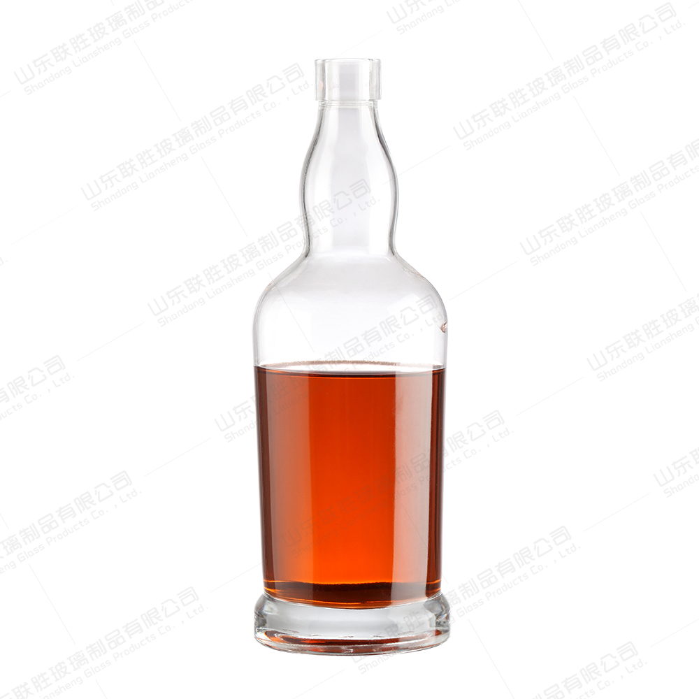 Acceptable OEM ODM Custom American Whiskey Glass Bottle With Cork 1.5cl 70cl 3 Litre